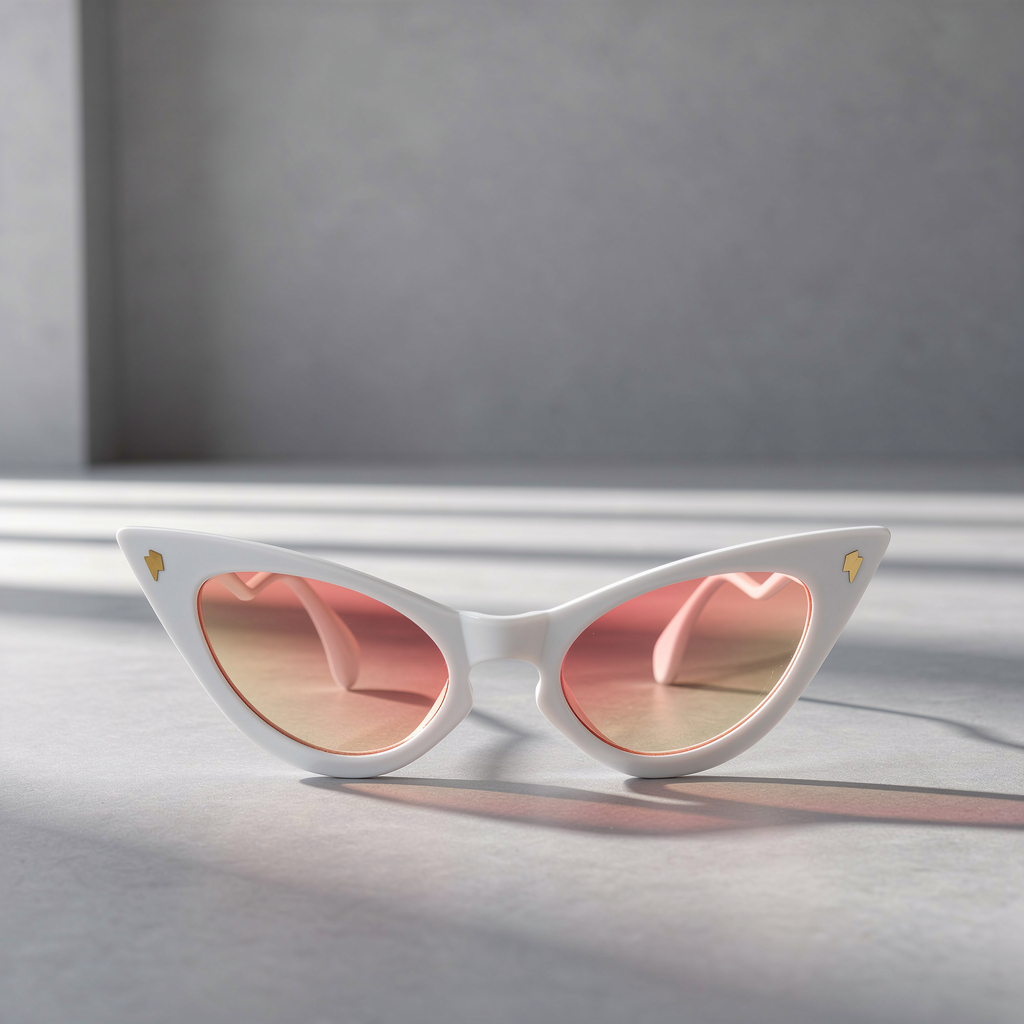 Prism Cat-Eye sunglasses in Flare, front view